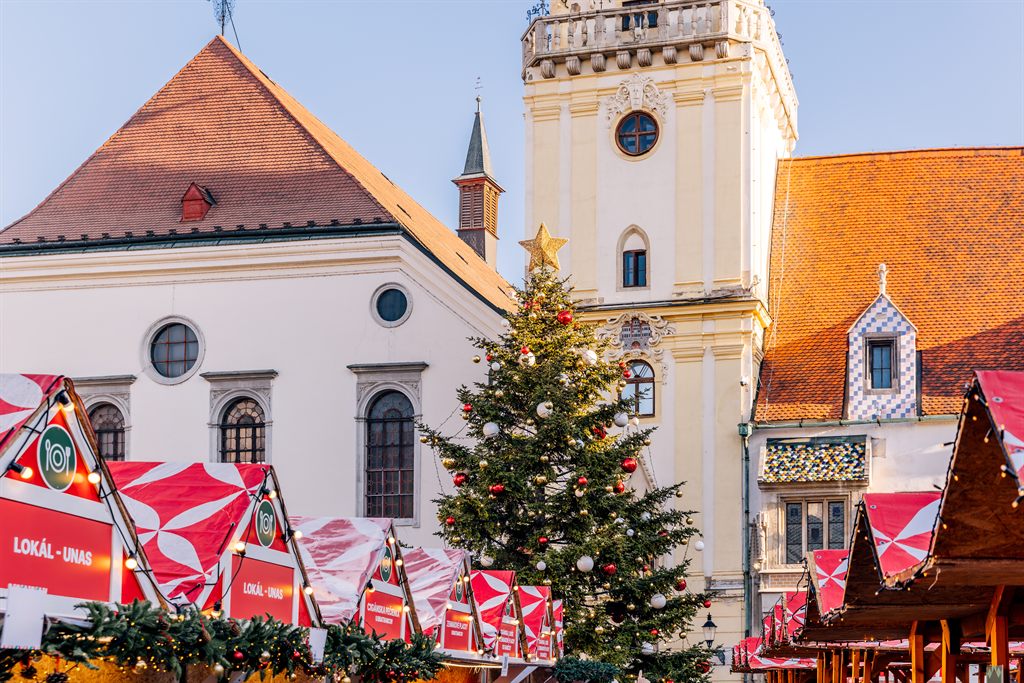 Bratislava Walking Tour with Christmas Markets