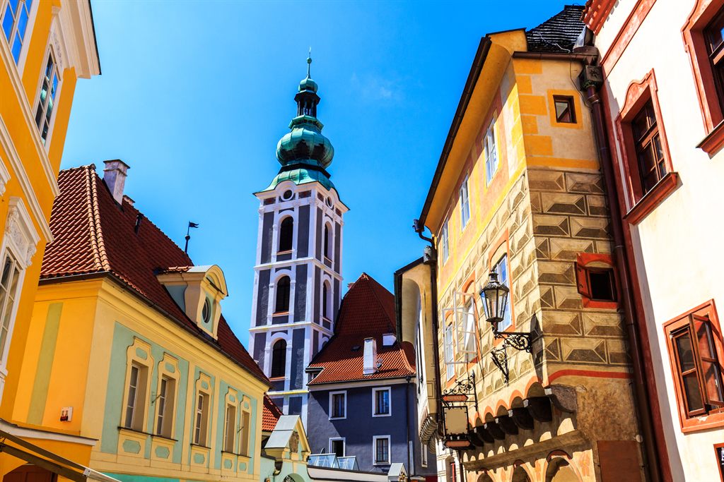 Into Bohemia in Český Krumlov
