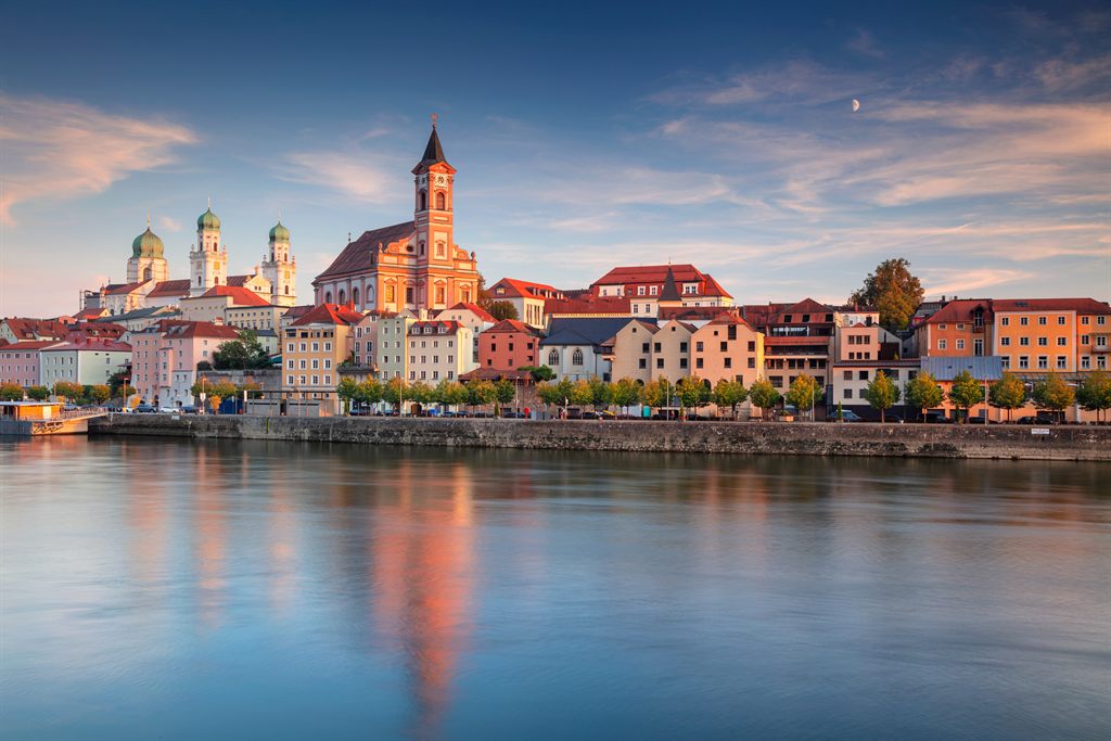 Cross the Upper Austrian Hills into Passau