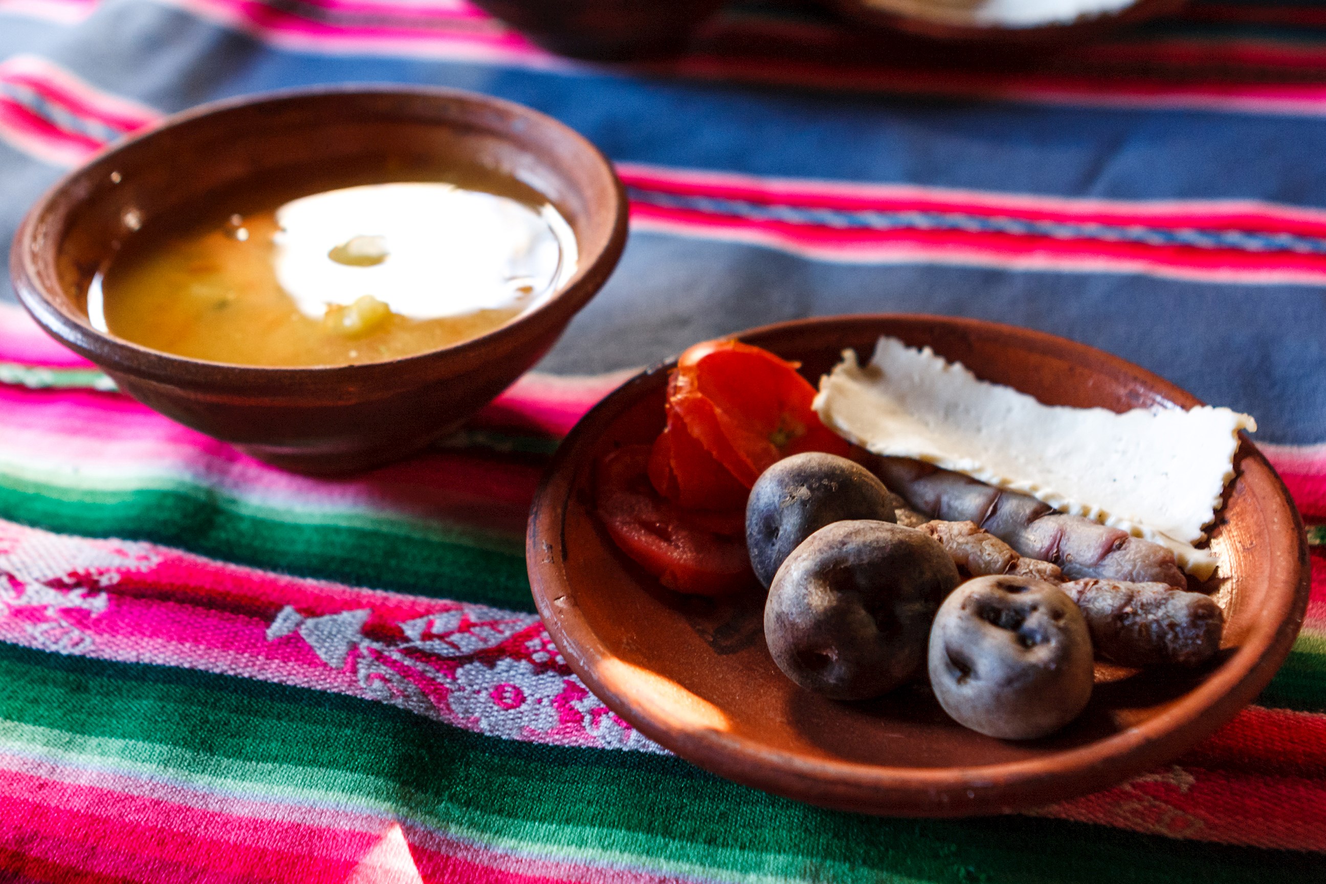 Dine with the locals of Amantani Island