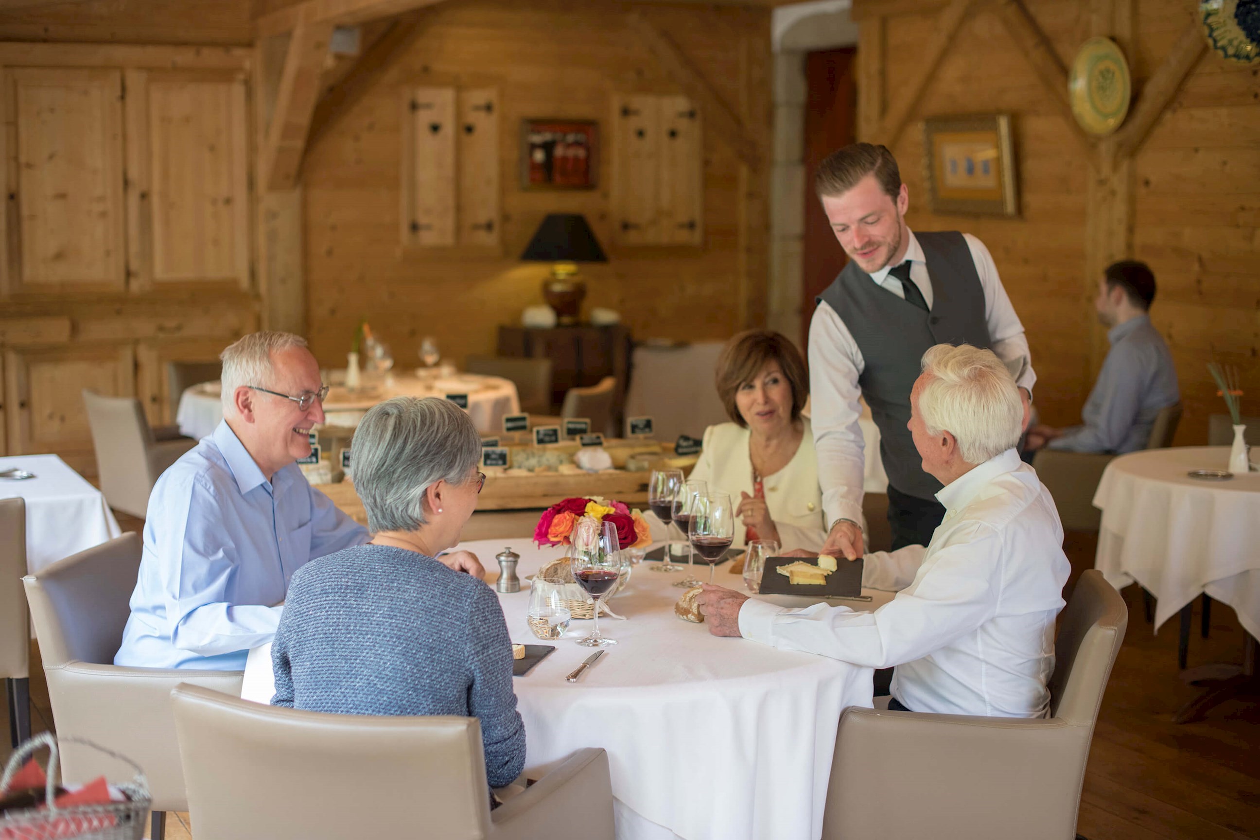 Michelin-star dinner at La Chaumière