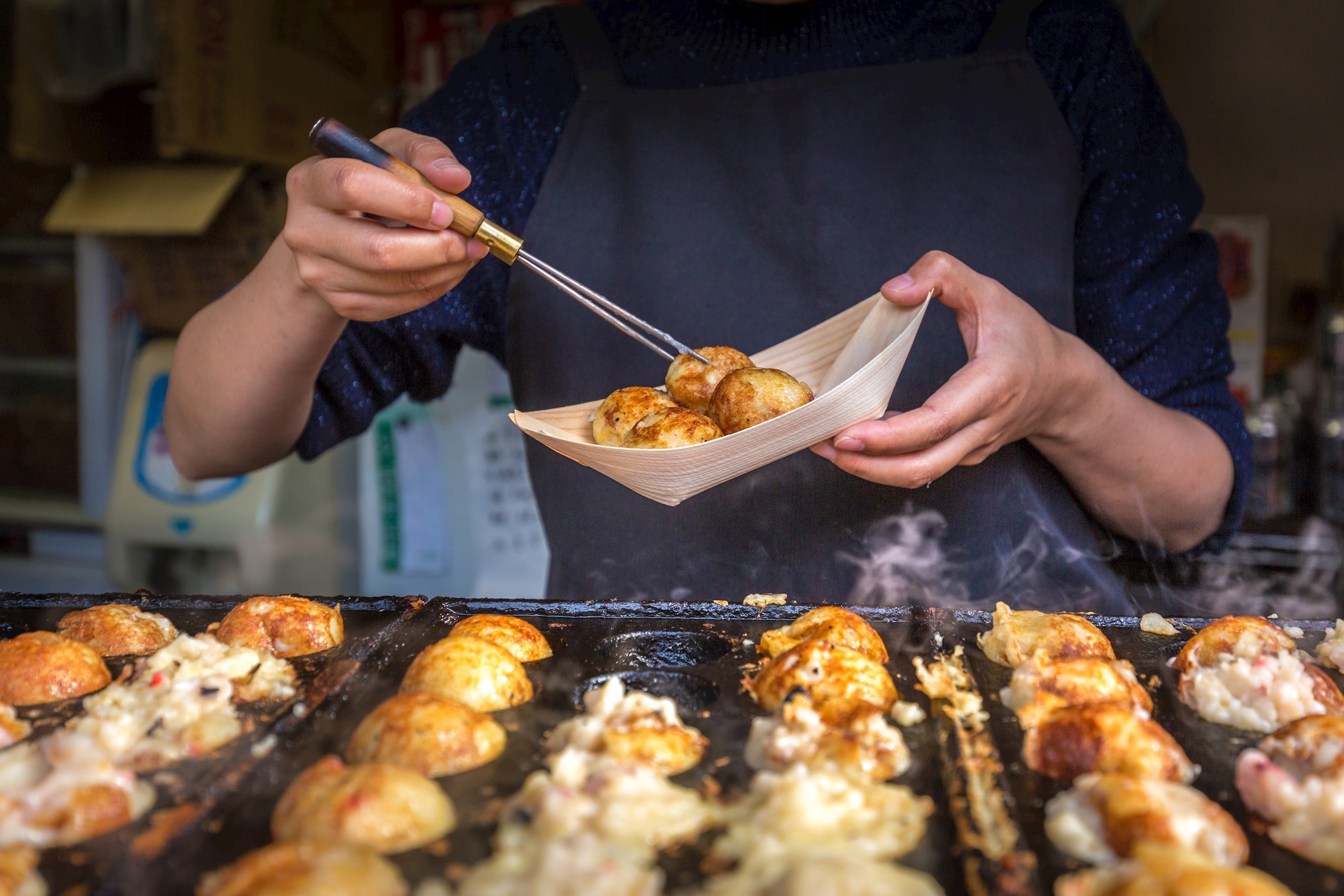 Osaka Dotonburi Street Food Tasting