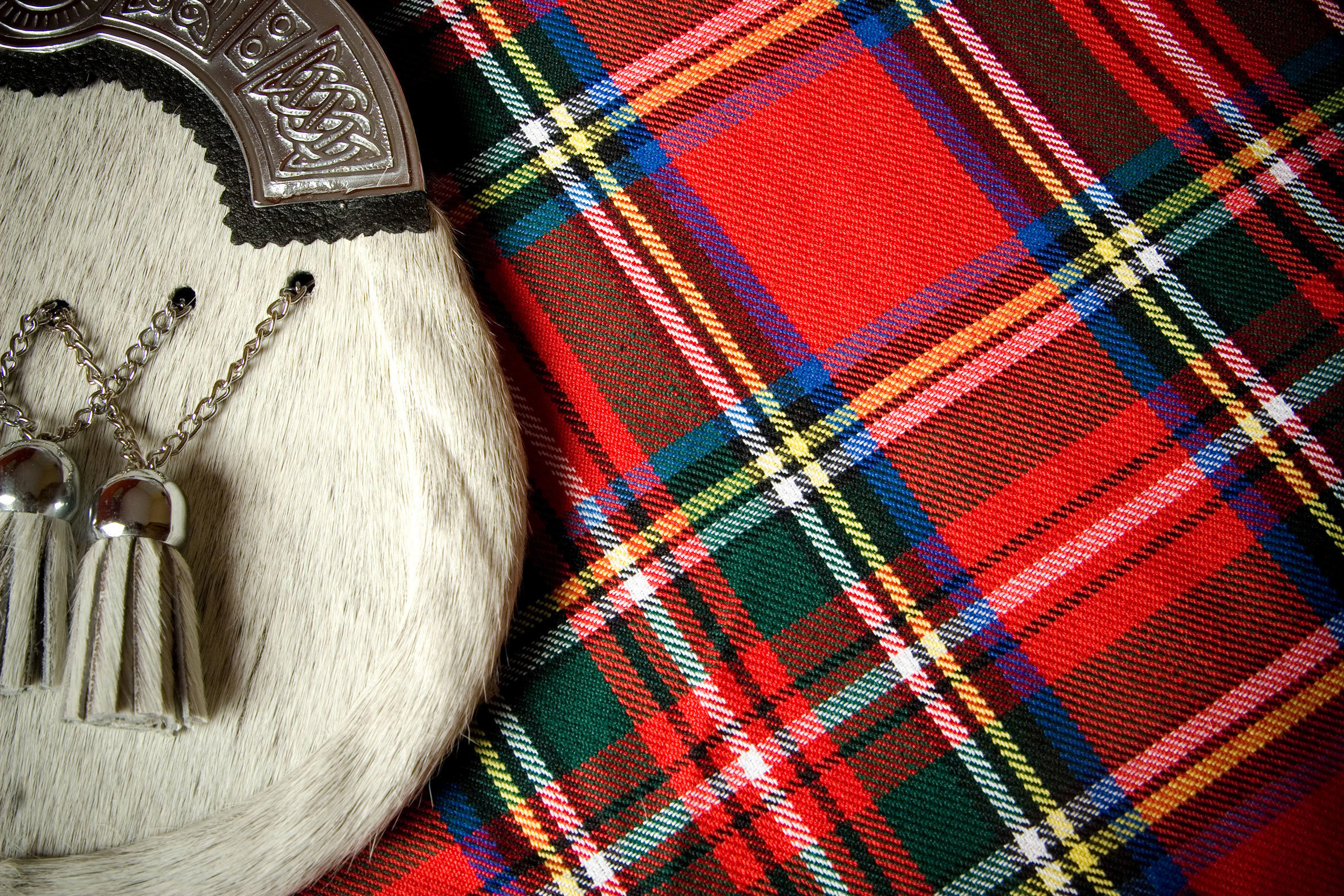 Highland Tartan Demonstration