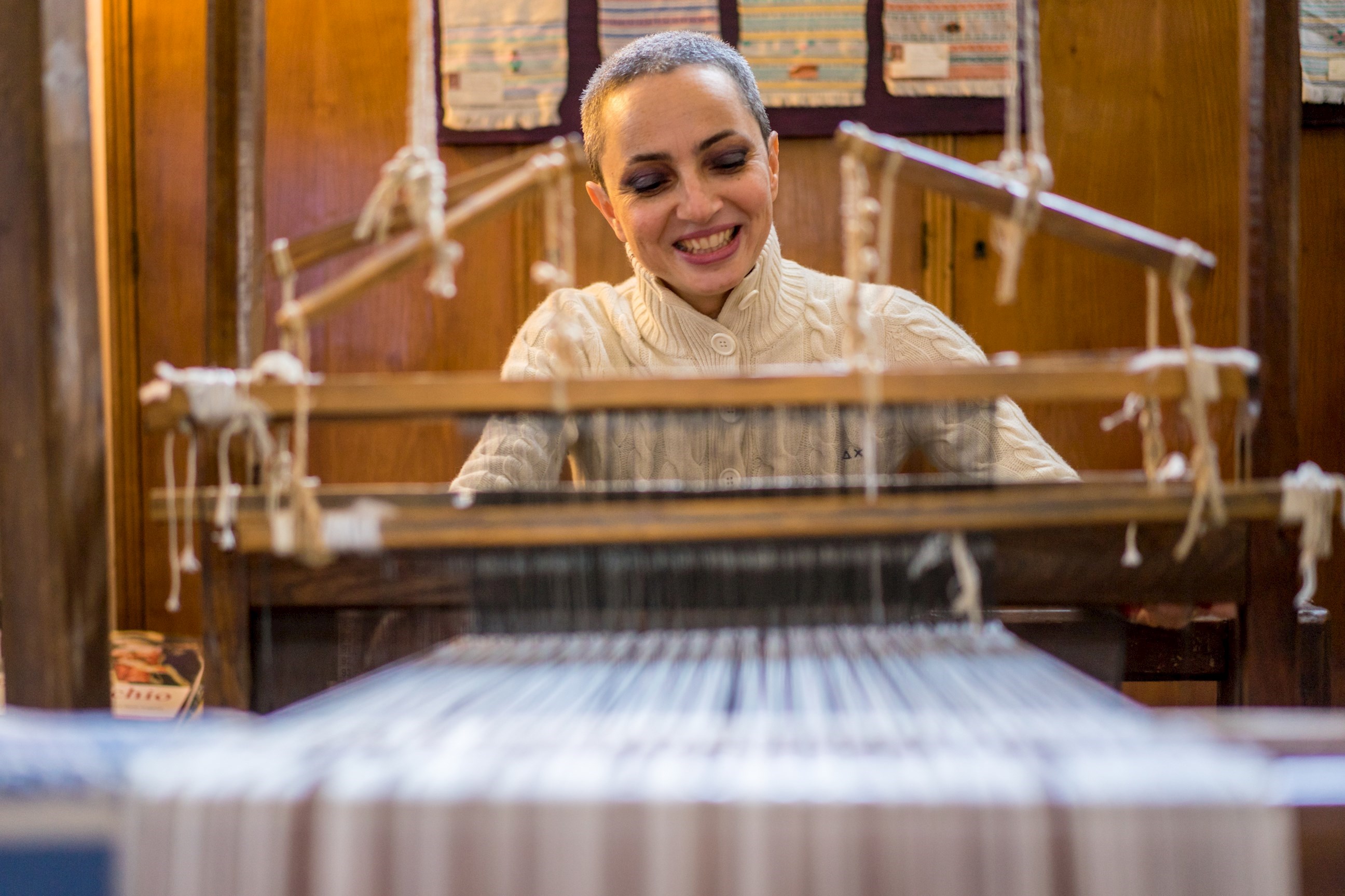 Meet Artisanal Hand Weavers in Perugia