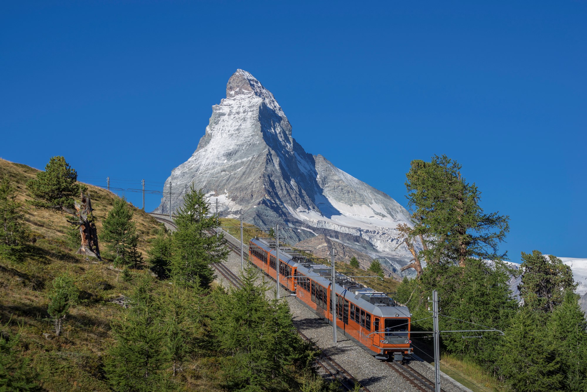 Cogwheel Train to Gornergrat Summit