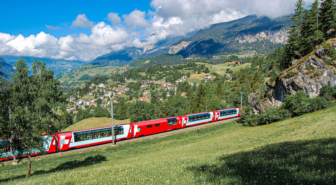 Glacier Express Scenic Train