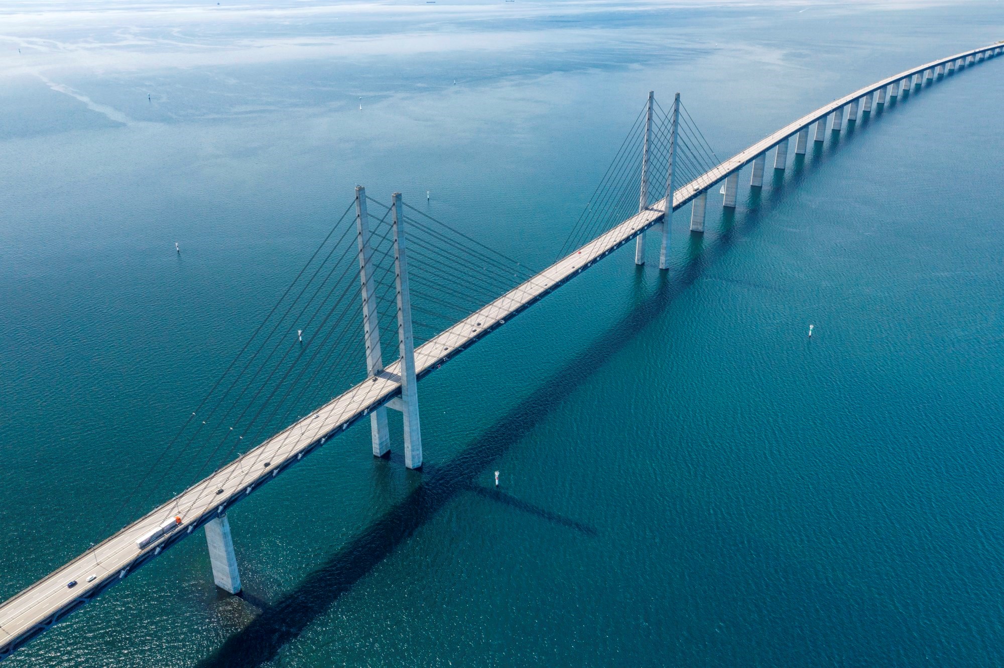 Cross the Oresund Bridge