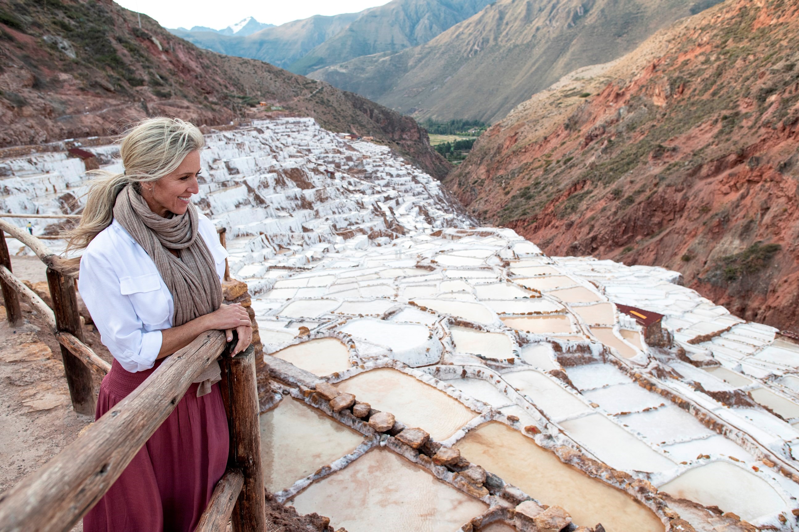 Visit the Terraced Salt Pans of Maras