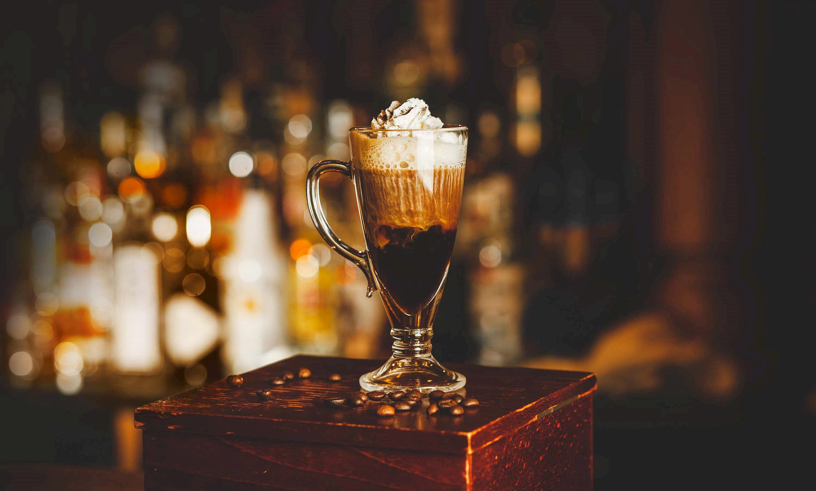 Irish Coffee Demonstration and Tasting at Pearse Lyons Whiskey Distillery