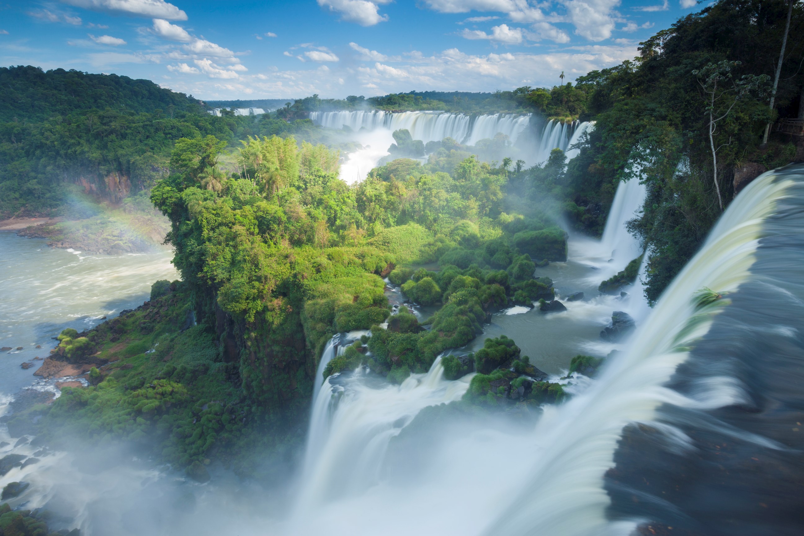 The Falls of Iguassu