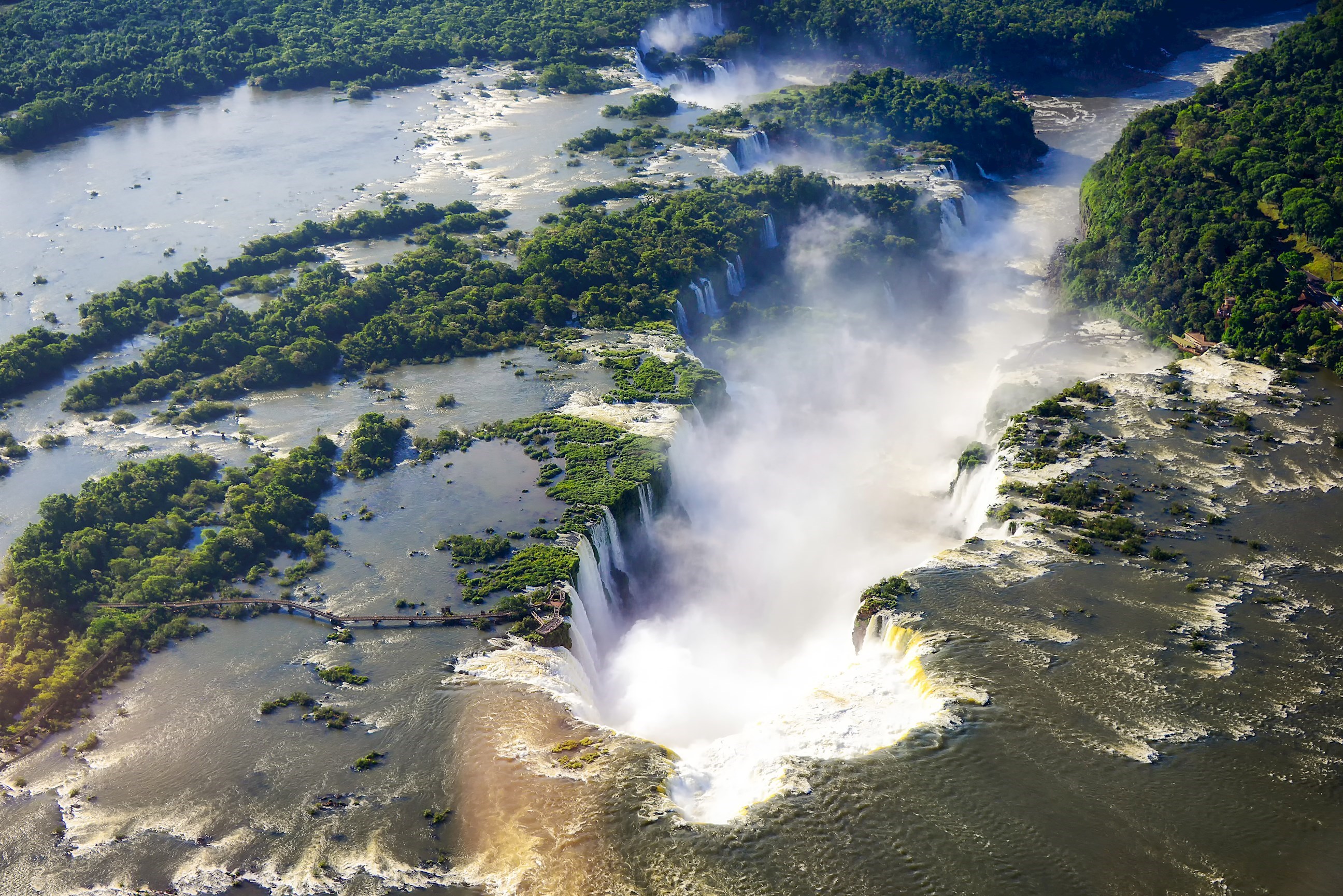 The 'Great Waters' of Iguassu Falls