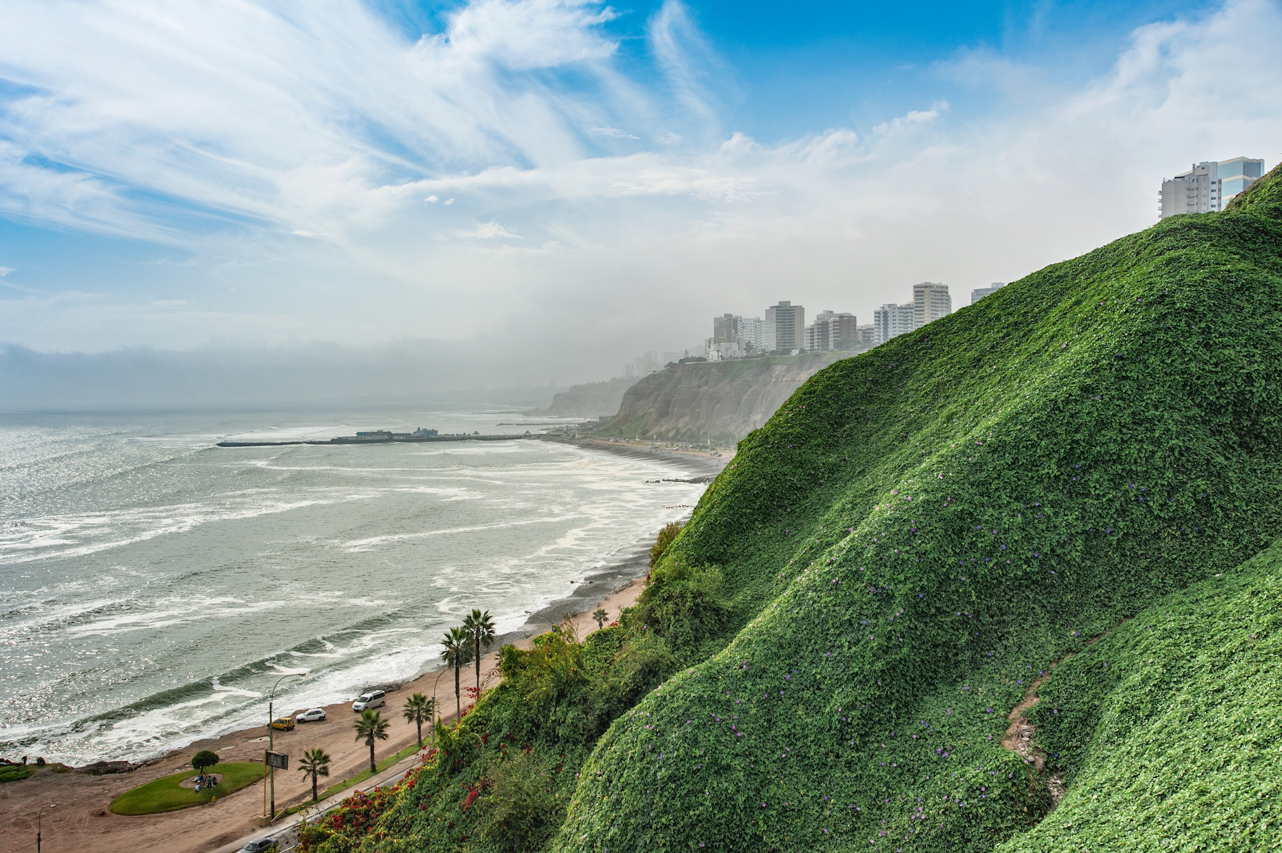 Arrive in Lima, Peru