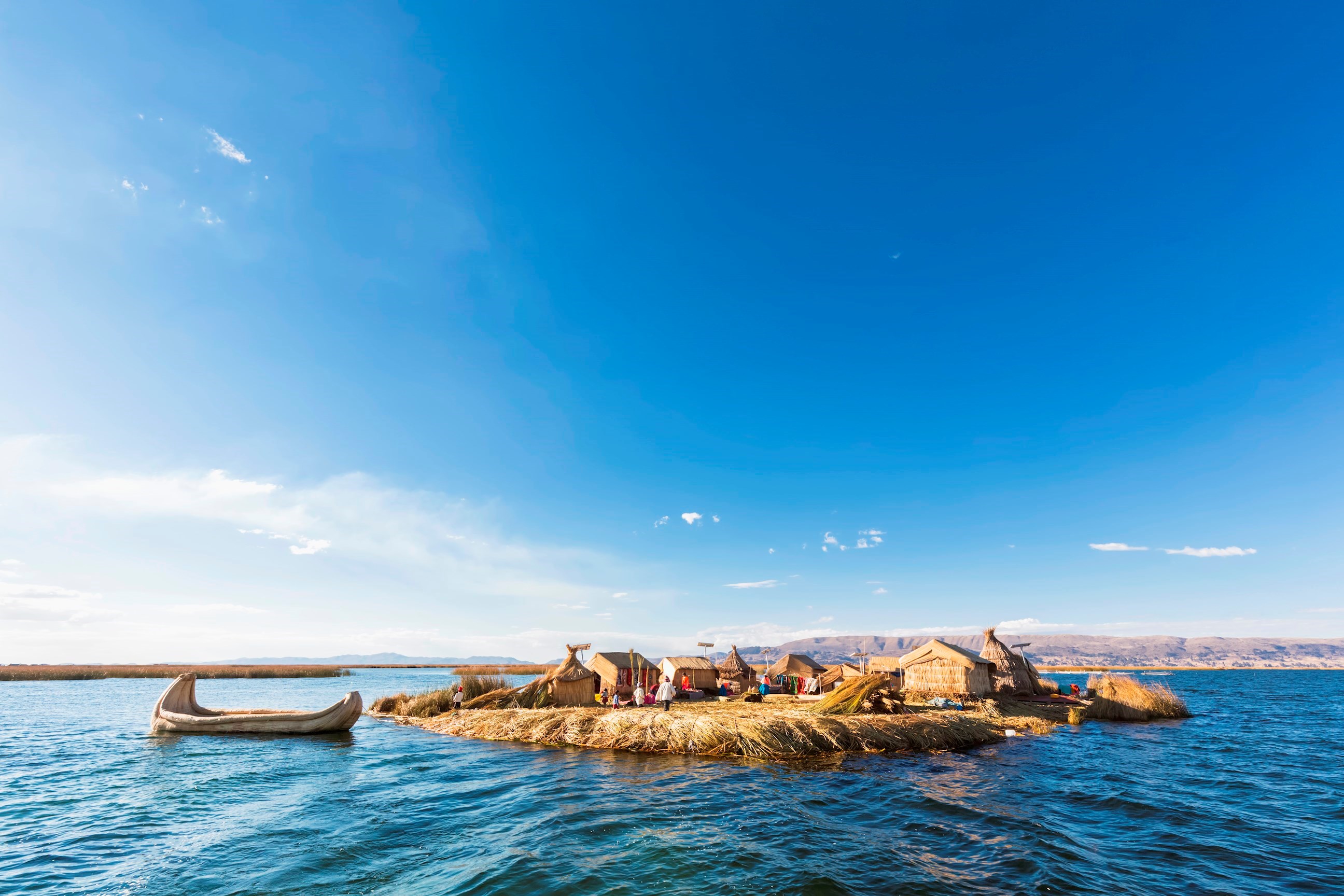 The Floating Islands of Lake Titicaca