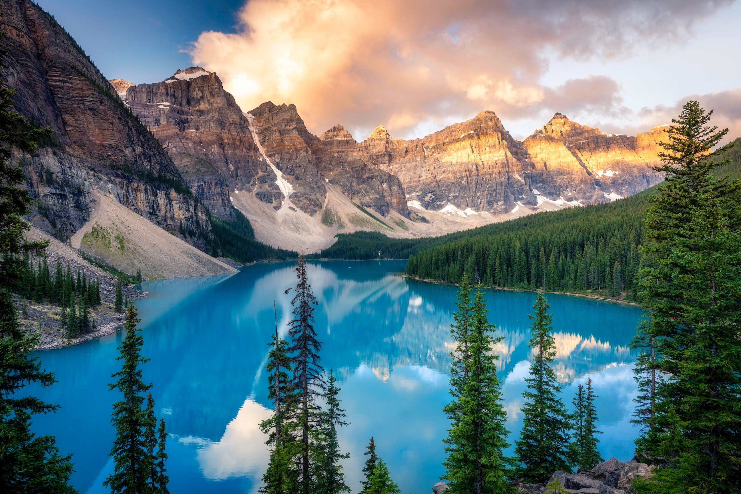 Follow the Bow River to Banff