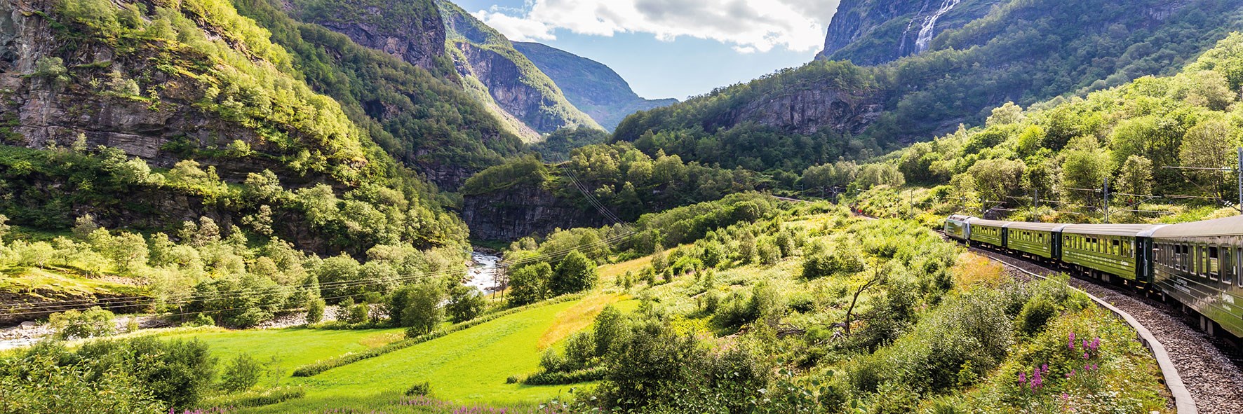The Flåm Railway and Geiranger