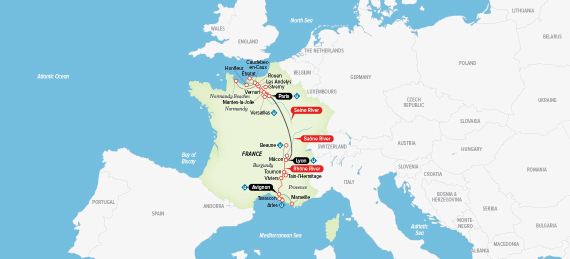 Grand France Map