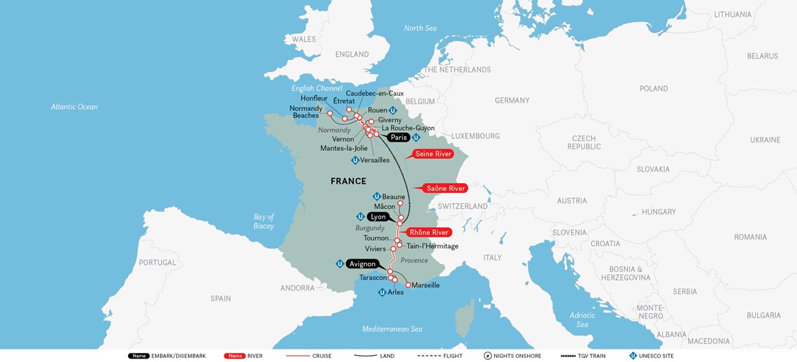 Grand France Map