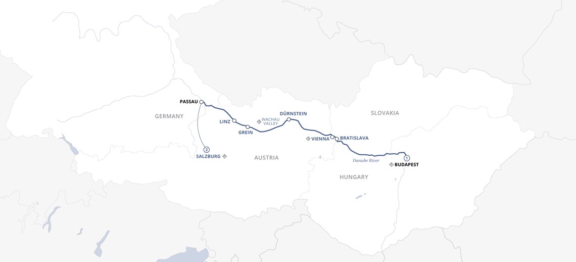 Mystery Revealed: Salzburg & the Danube Map