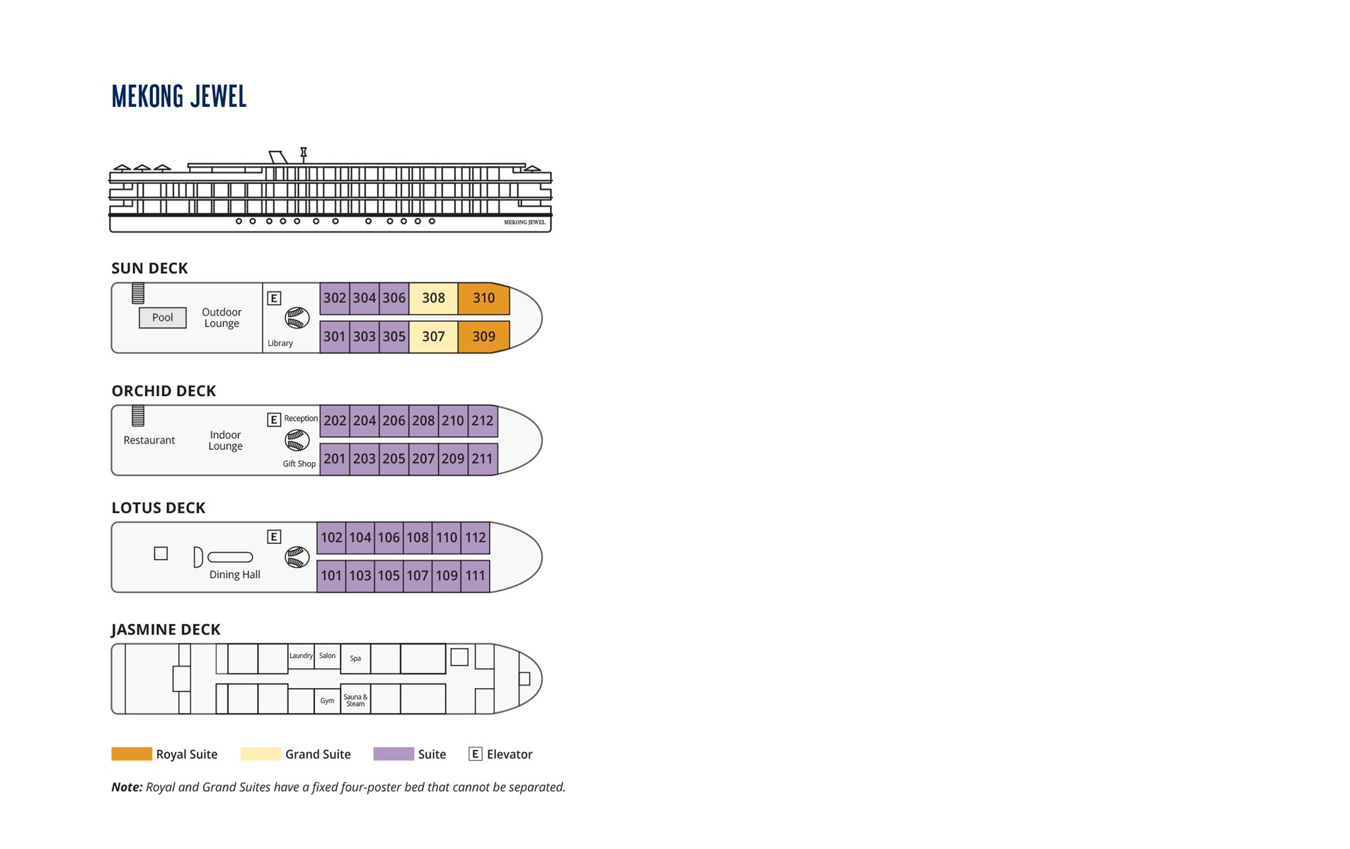 Deck plan