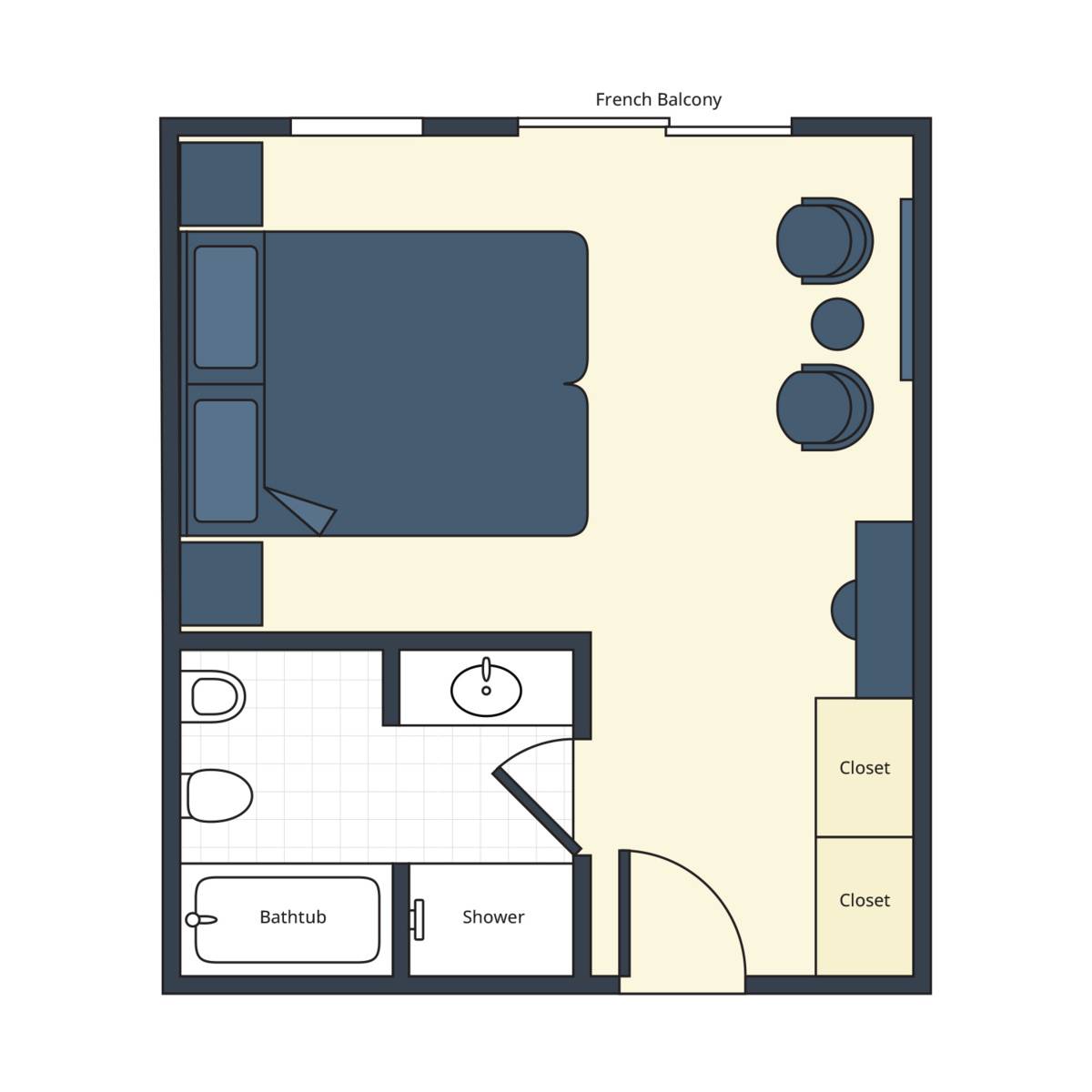 Grand Suite floorplan  River Tosca 