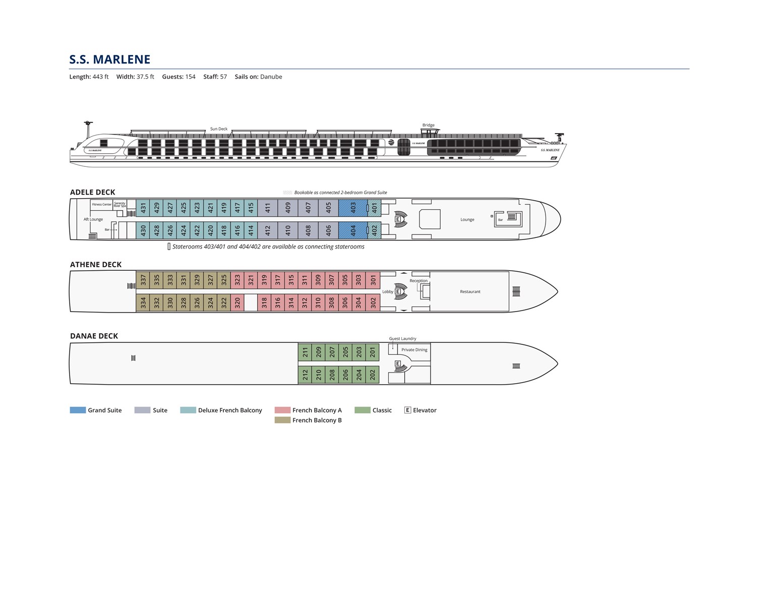 Deck plan