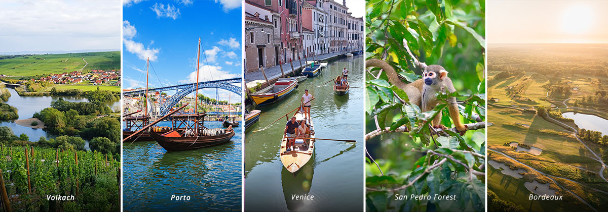 Our Favorite 50 Destinations