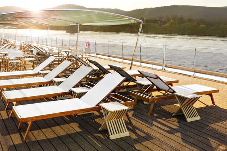 Sun Deck  S.S. Emilie 