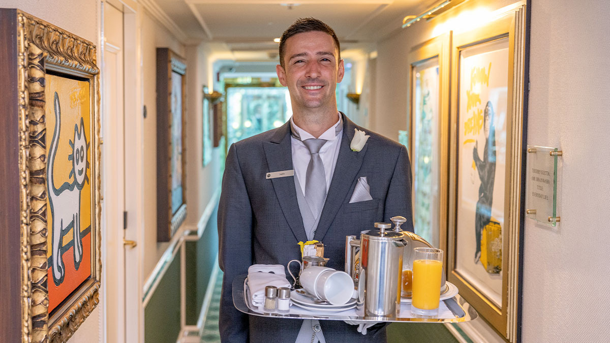 Q&A with Uniworld Butler Valentin Gradescu