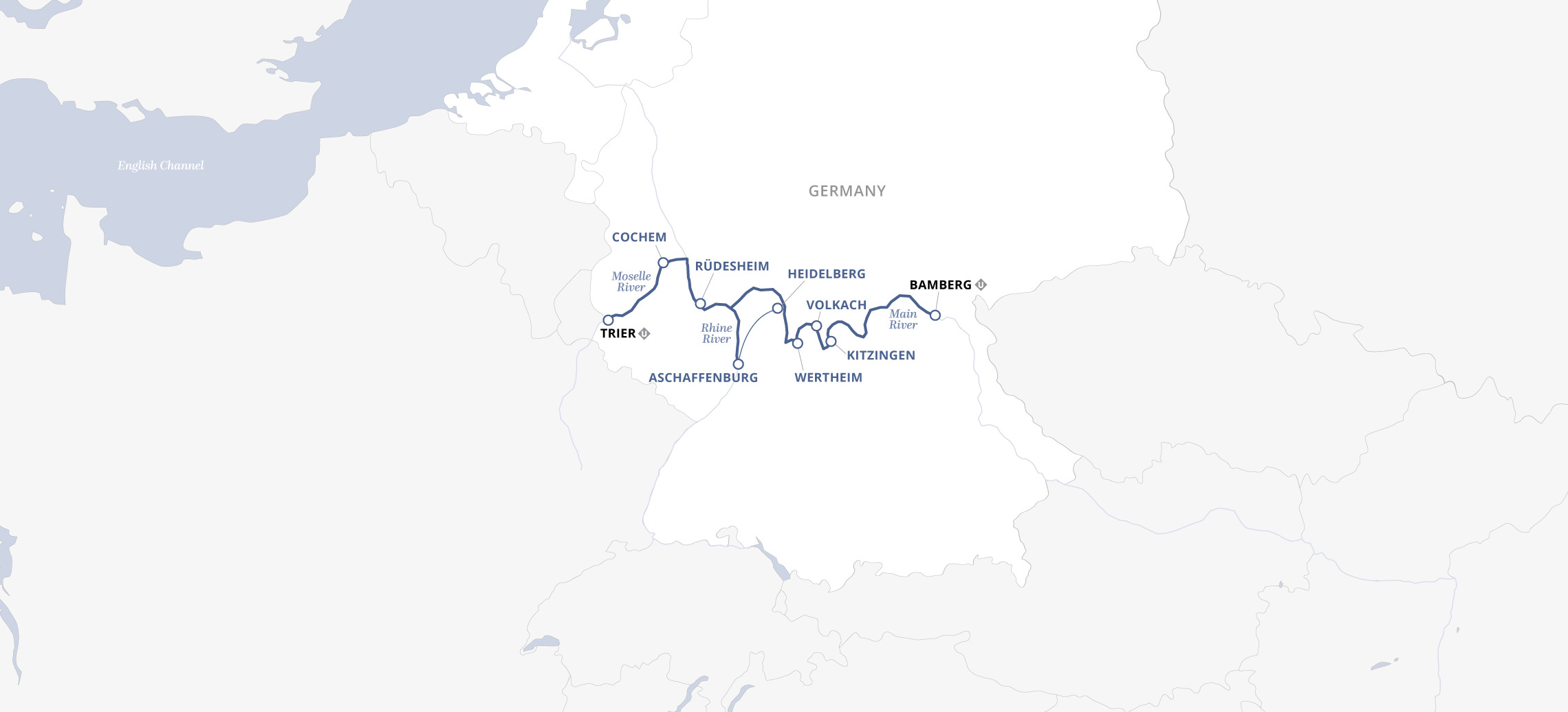 Germany's Hidden Gems Map