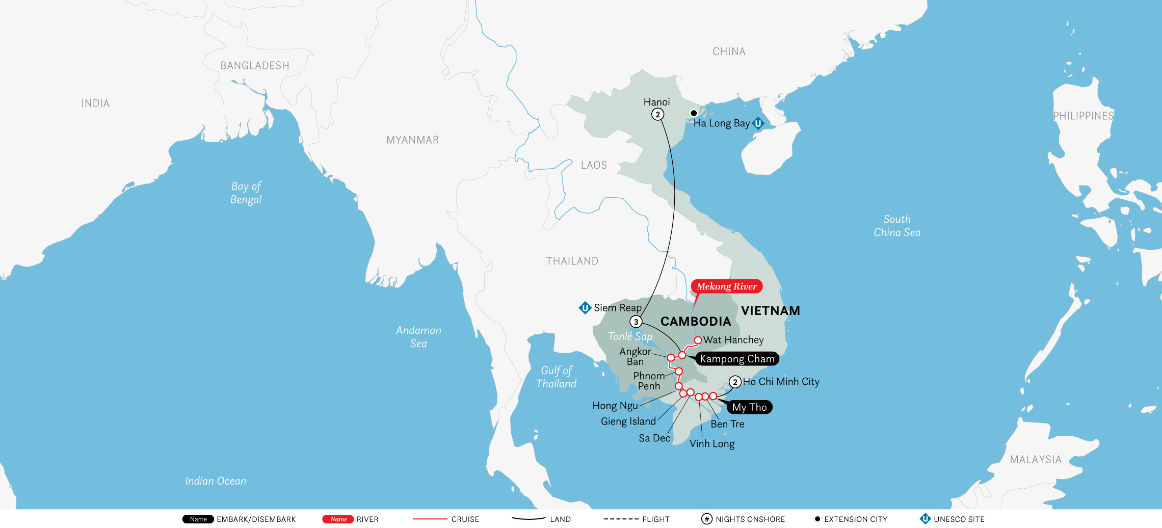 Timeless Wonders of Vietnam, Cambodia & the Mekong (2023)